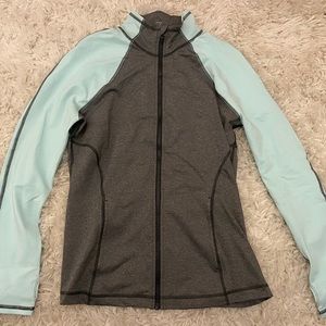 Zip-up workout jacket